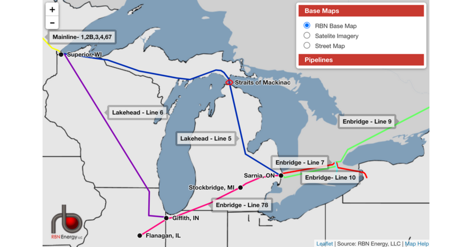 I've Got to Have You Enbridge's Line 5 Faces New Scrutiny RBN Energy